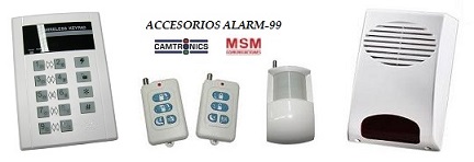 SENSORES Y ACCESORIOS ALARM-99