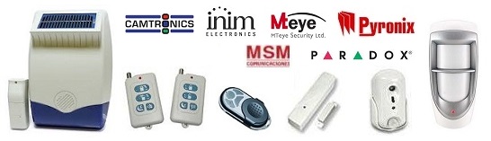 SENSORES Y ACCESORIOS PARA ALARMAS