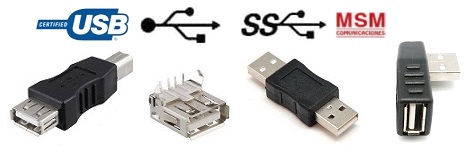 CONECTORES Y ADAPTADORES USB