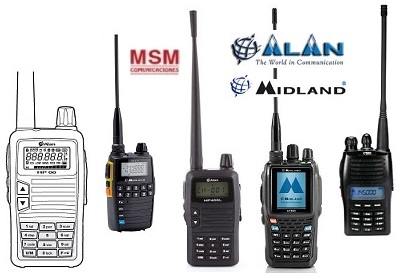REPUESTOS PARA WALKIES VHF- UHF-BIBANDAS